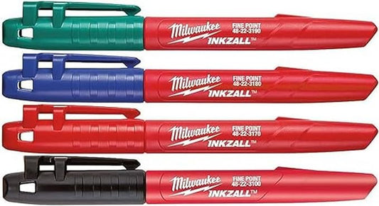 Milwaukee Inkzall Fine Markers